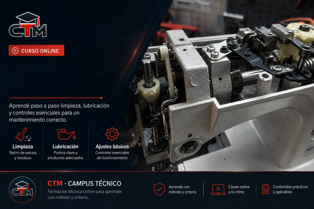 Curso de Reparación de Máquinas de Coser
